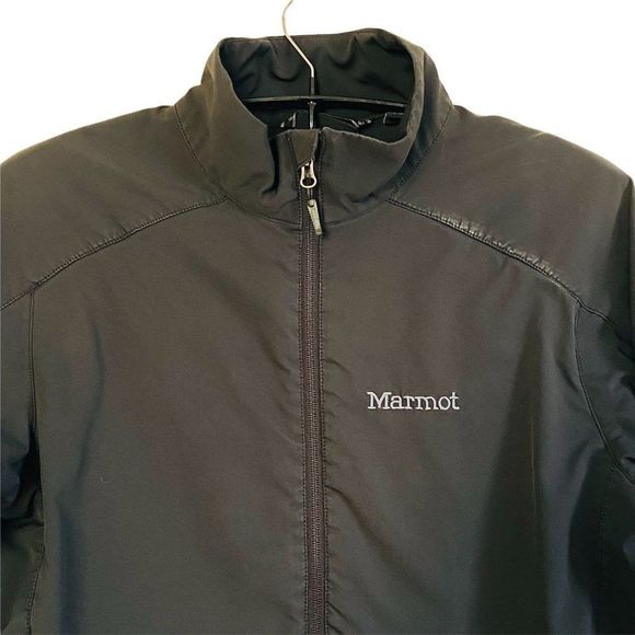 Marmont Approach Mens Jacket Large Black Zip Pockets - Picture 5 of 7